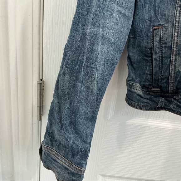 Aeropostale Distressed Blue Jean Jacket - Picture 3 of 12